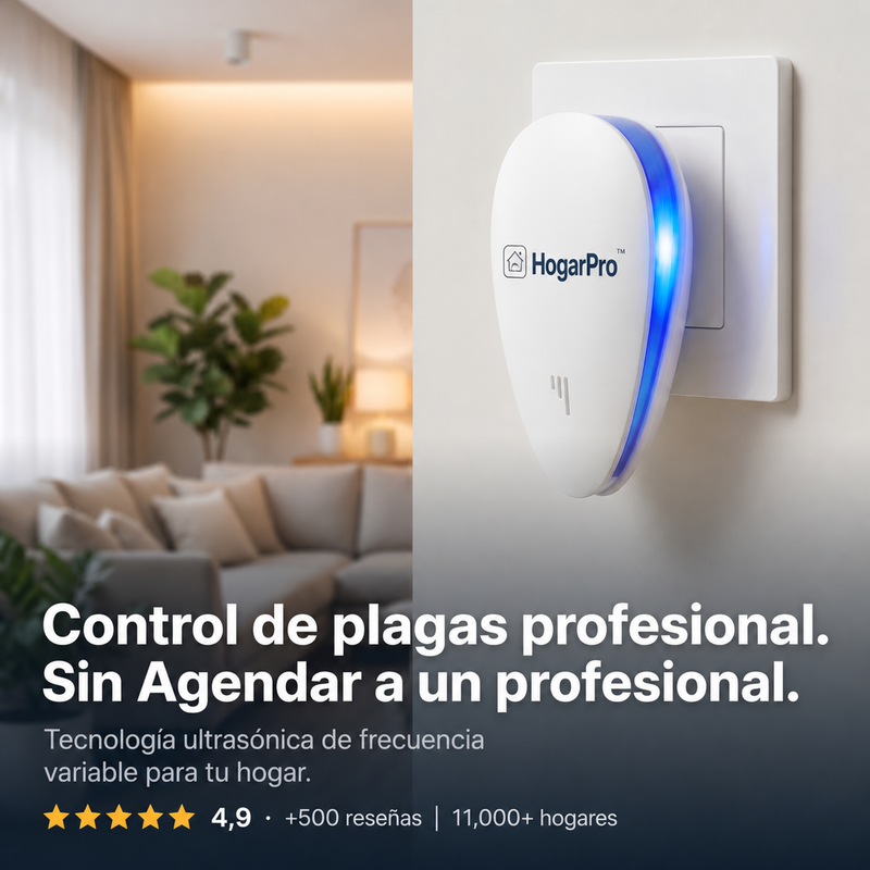 Repelente Ultrasónico HogarPro™